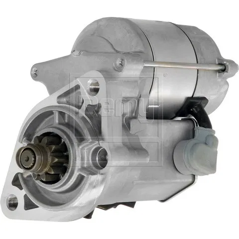 17543 – REMY INTL Starter, OE Replacement 8 Millimeter x 1.25 Battery Post Model NDWOSL Flange Mount Without Over Cra...